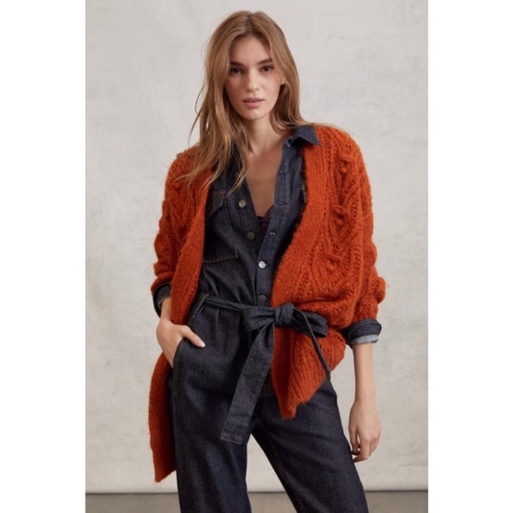 NWT ANTHROPOLOGIE NURIA TEXTURED CARDIGAN - Picture 11 of 11